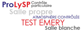 test emery salle propre test emery salle blanche